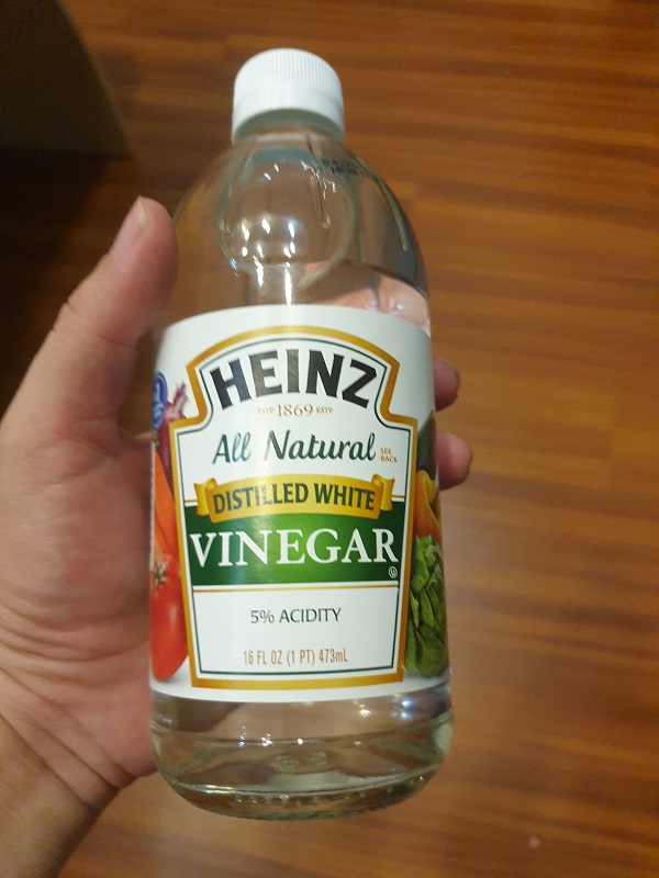 Giấm trắng Heinz chai thủy tinh 473ml
