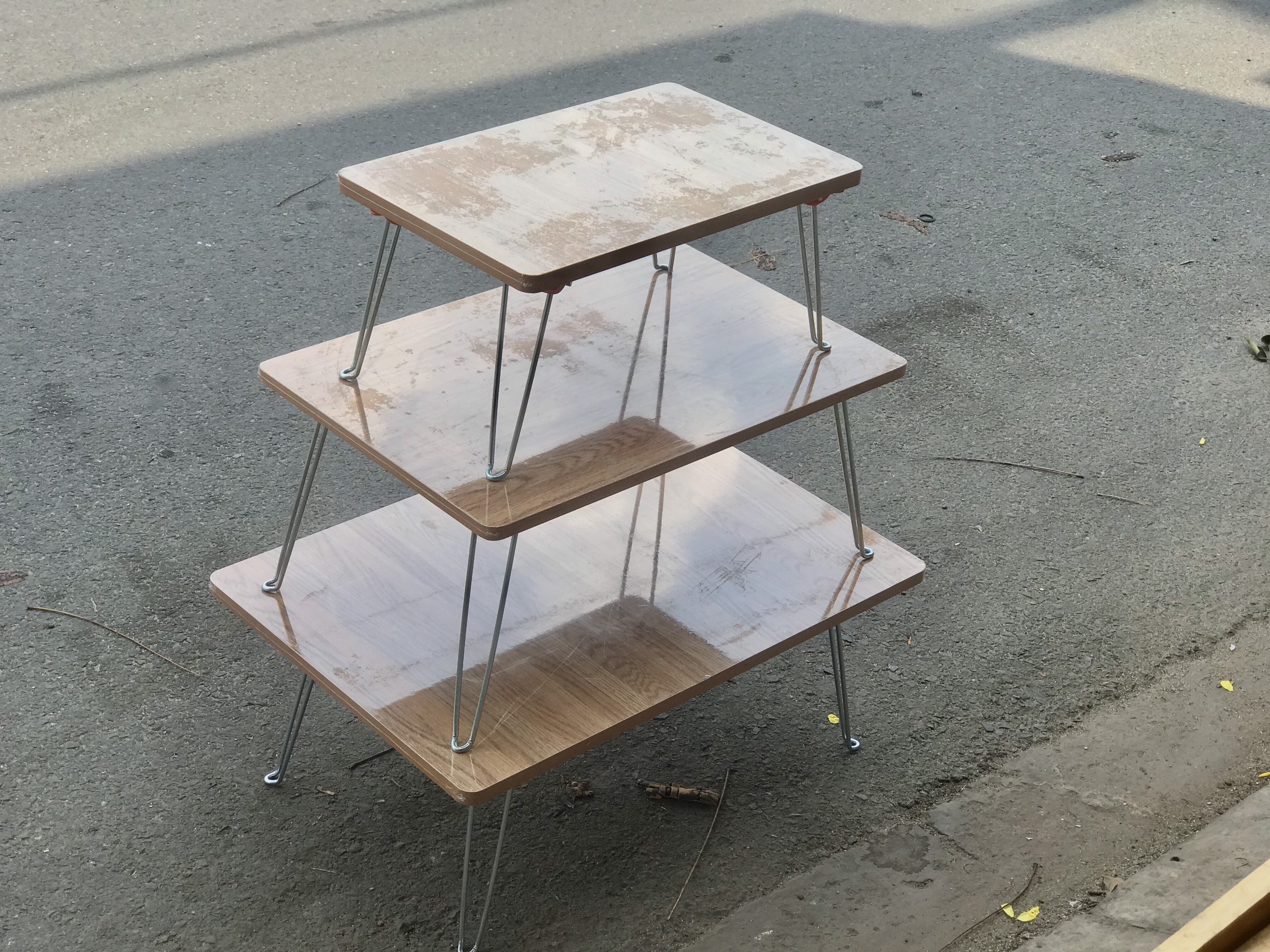 Bàn Gỗ Công Nghiệp MDF Cao 28cm