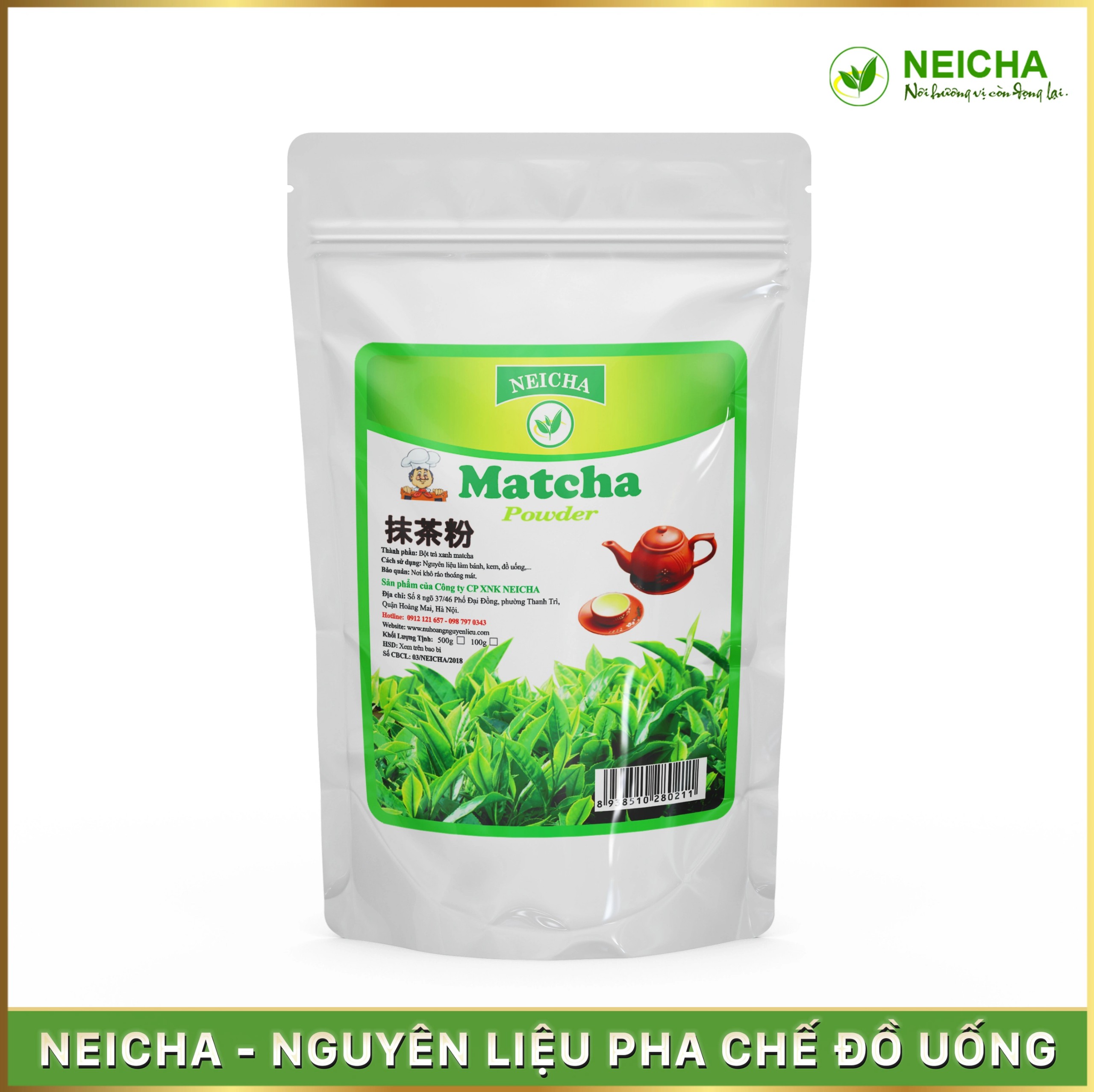 BỘT MATCHA NEICHA /MATCHA RG 100G