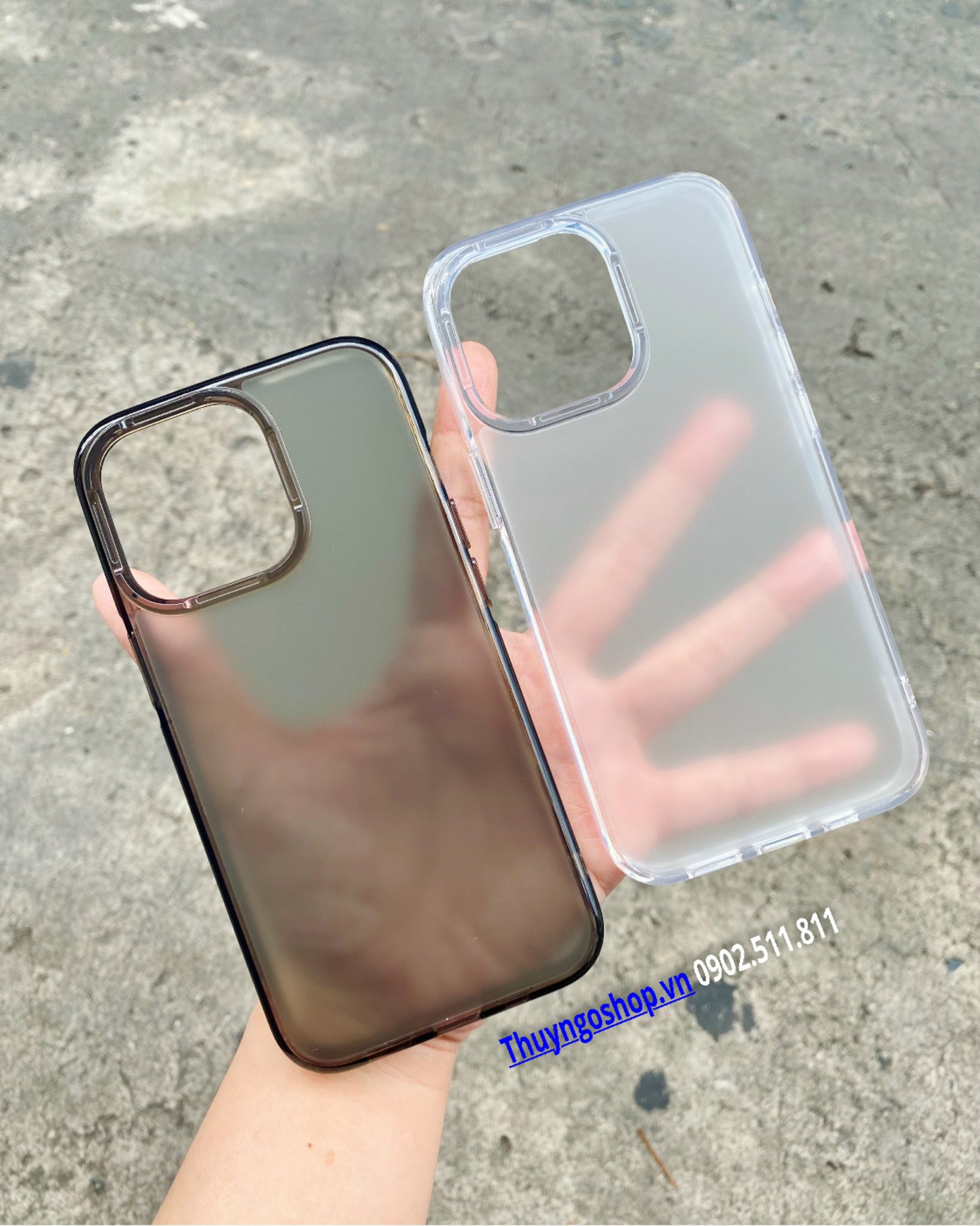 Ốp lưng mờ chống vân tay Iphone 13 Pro Max / Iphone 13 Pro / Iphone 13 / Iphone 13 mini / Iphone 12 Pro Max / 12 Pro /12