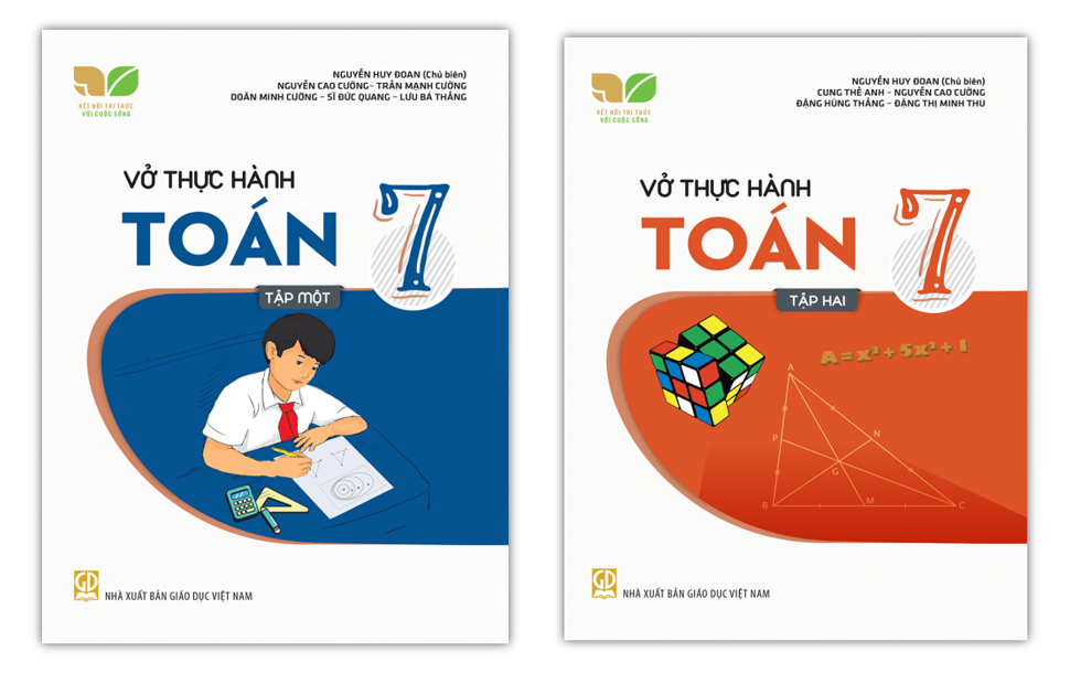 Sách - combo vở thực hành toán lớp 7 tập 1+2 -