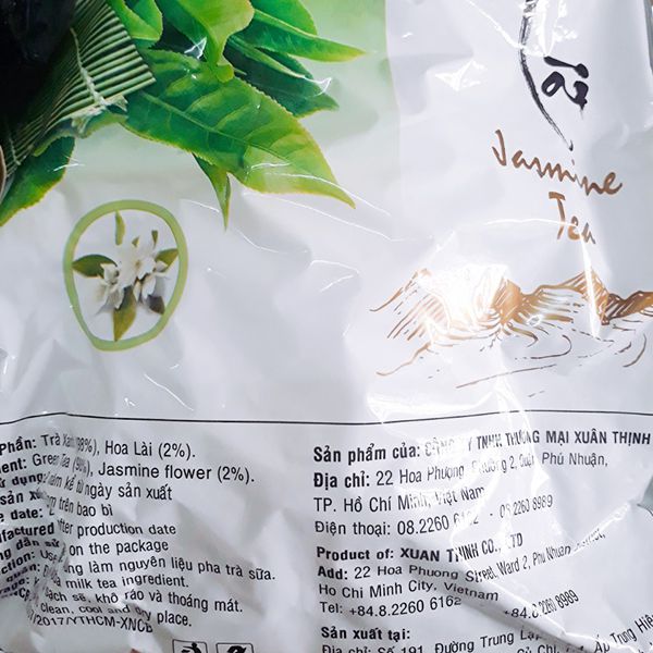 Lục trà nhài (trà lài) KING gói 1kg