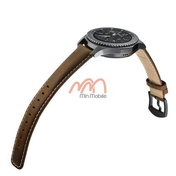 Dây da cổ điển Samsung Gear S3 kiểu Goegro