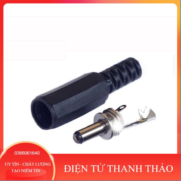 10 Đầu jack DC 3.5x1.5mm chân đực