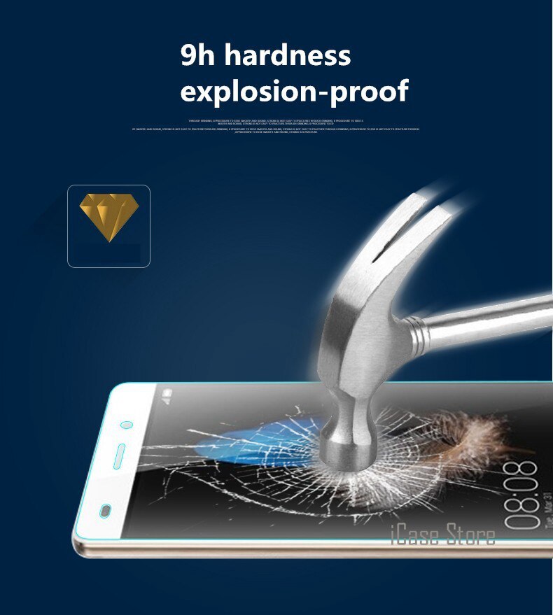 Miếng dán Kính cường lực Huawei Y6II / Y62 ( Trắng trong)