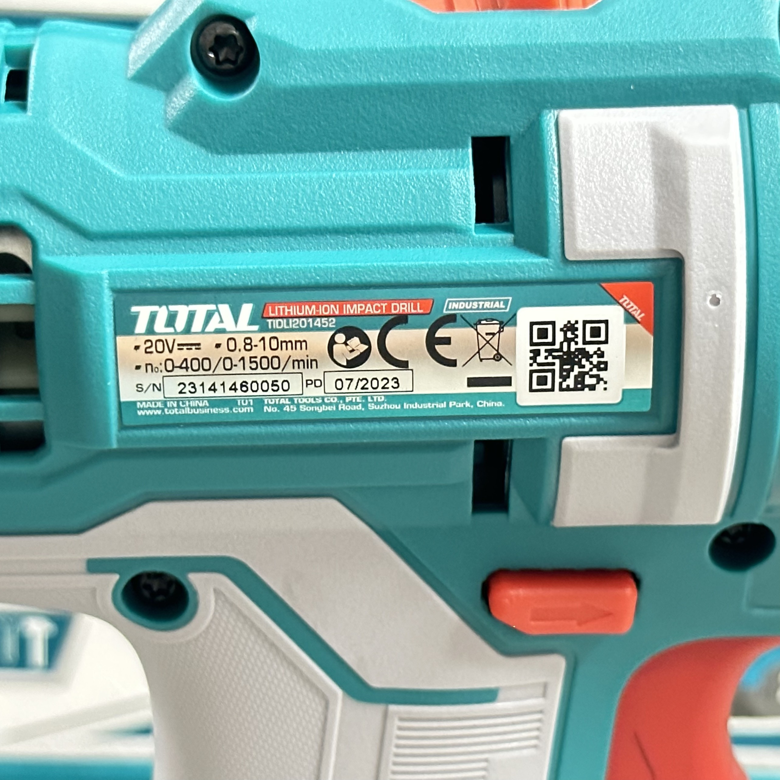 MÁY KHOAN BÚA DÙNG PIN TOTAL 20V TIDLI201452