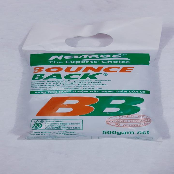 PHÂN HỮU CƠ ĐẬM ĐẶC BOUNCE BACK  - gói 500 gram
