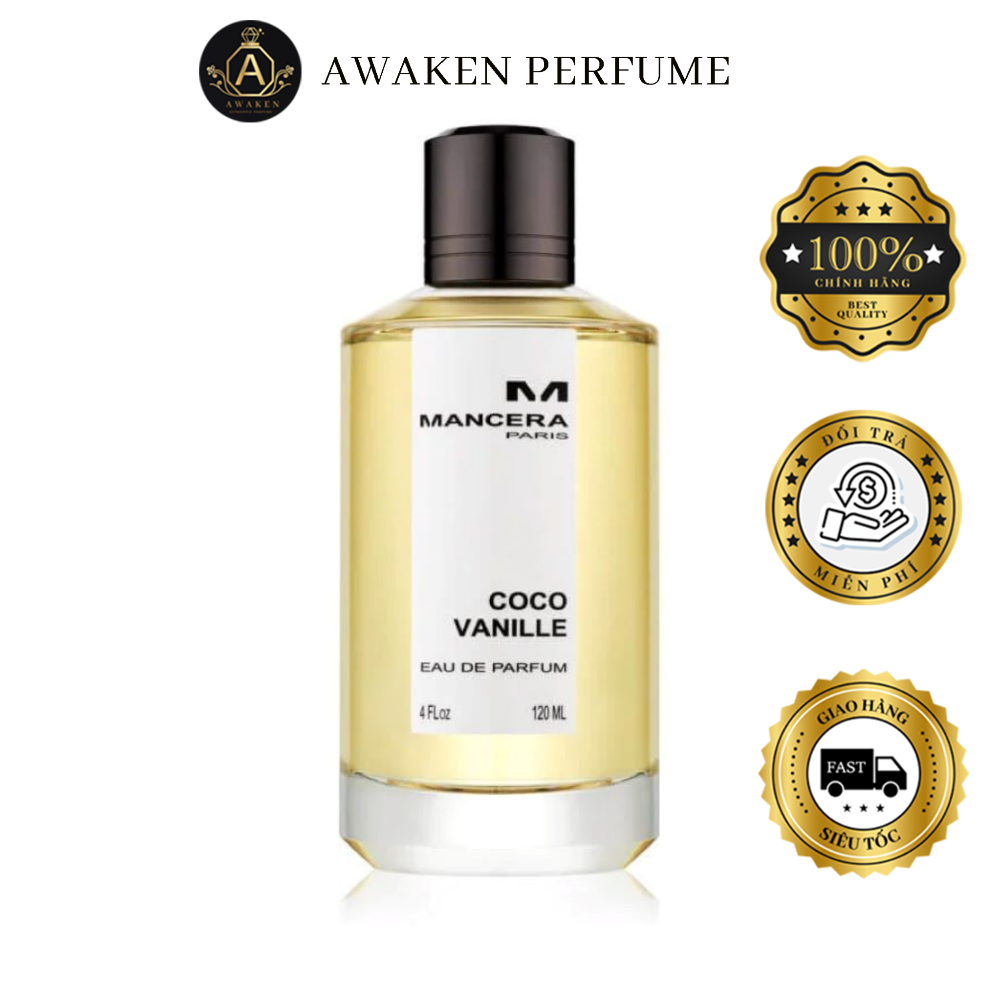 [Chiết 2ml/10ml] Nước hoa Mancera Coco Vanille Eau de Parfum Chính Hãng