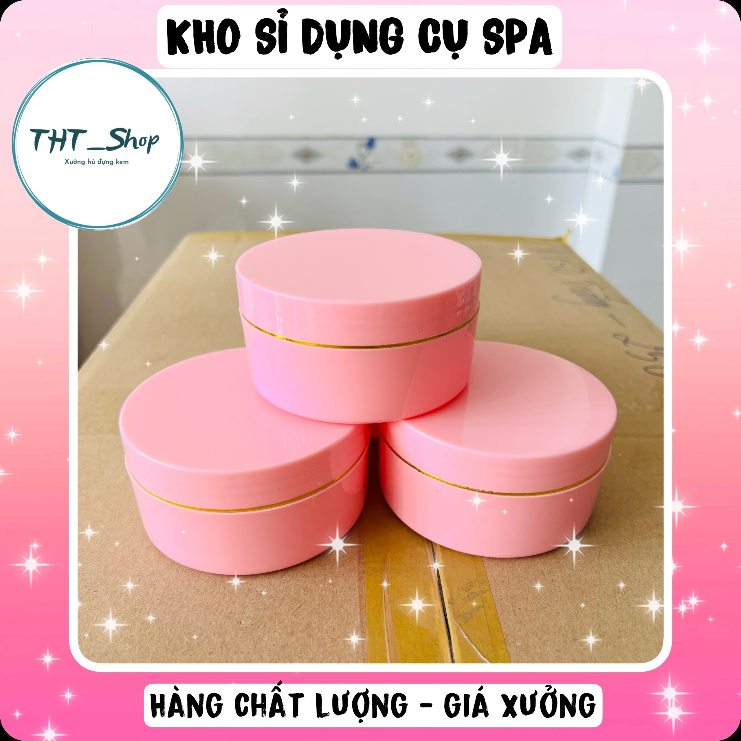 Hủ chiết kem body 150gr