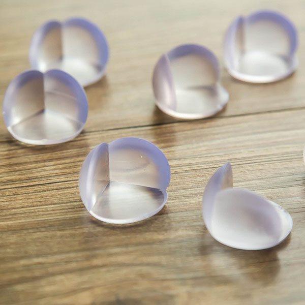 BỘ 4 BỊT GÓC BÀN BẰNG SILICON KÈM MIẾNG DÁN