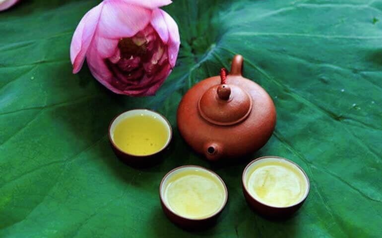 Trà Tân Cương Ướp Sen Ngọc Tỉnh Liên 100gr