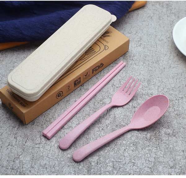 [HCM]Bộ đũa muỗng nĩa lúa mạch