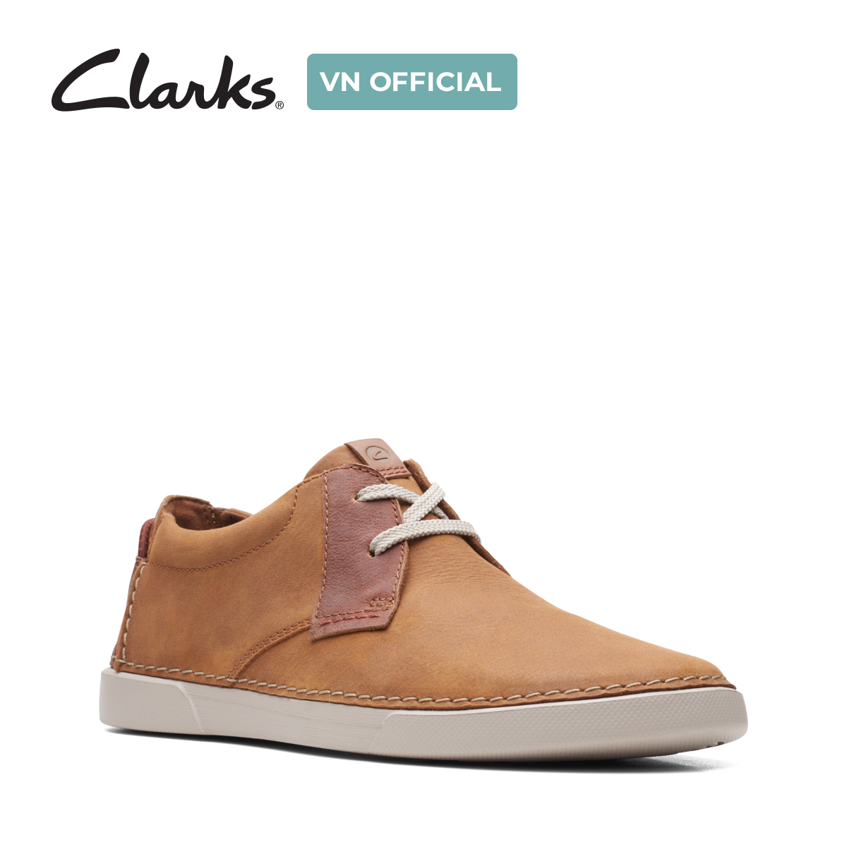 Giày Tây Da Nam Clarks - Gereld Low