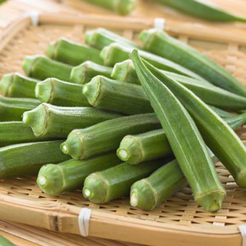 Chinese cabbage seed West (okra) good for bone joints and digestive system (package 20 grams)-shallow gold