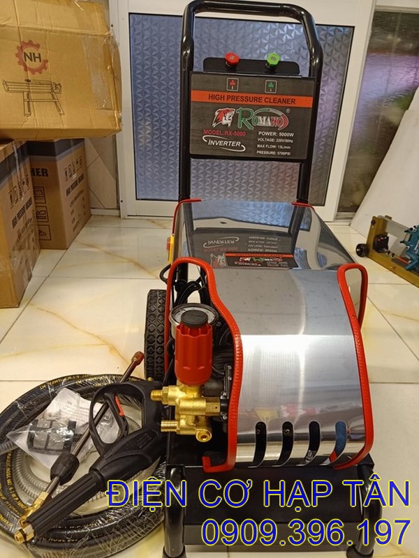 Máy Rửa Xe Romano 4KW  RX-5000 - Cao Áp