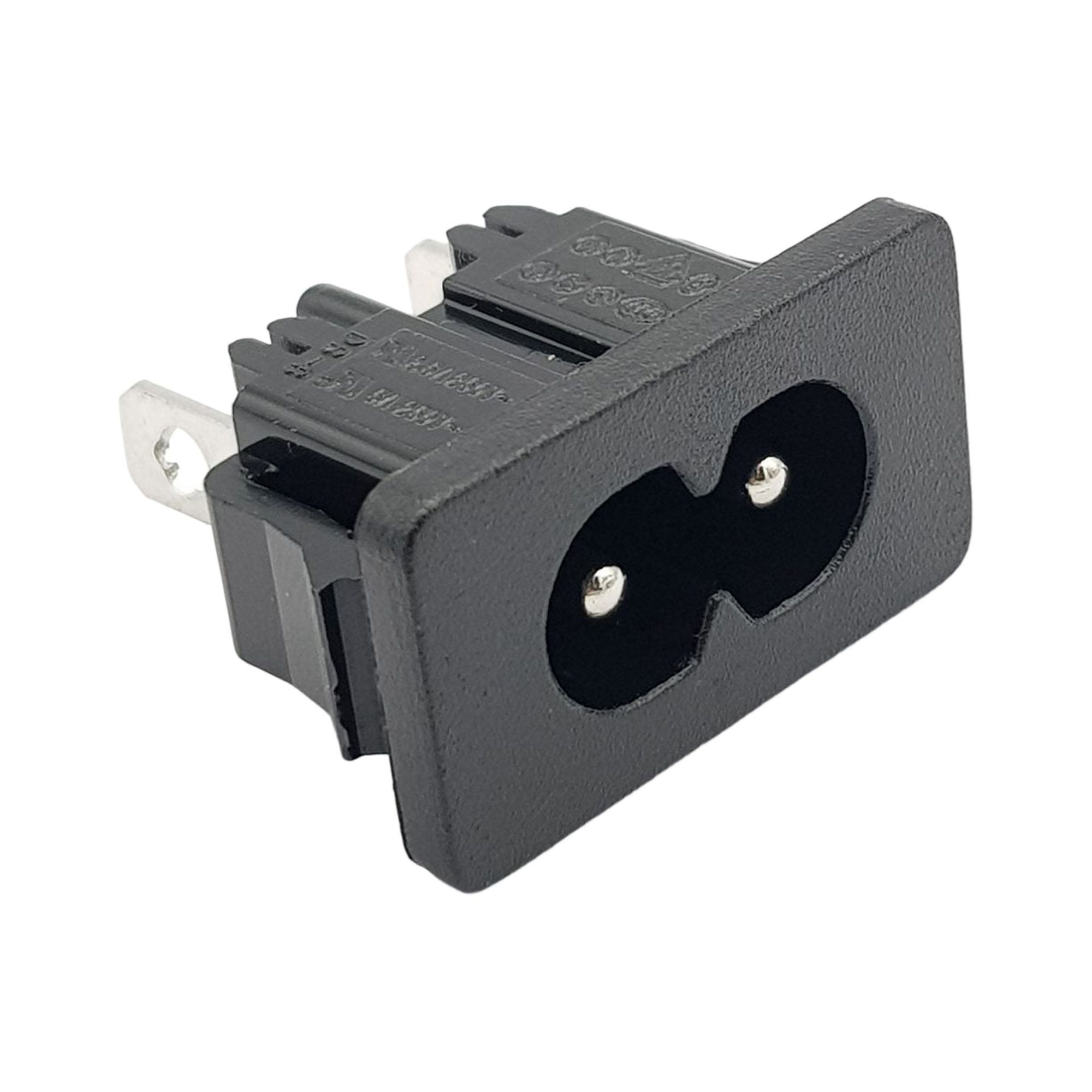 Ổ cắm nguồn số 8 gắn hộp