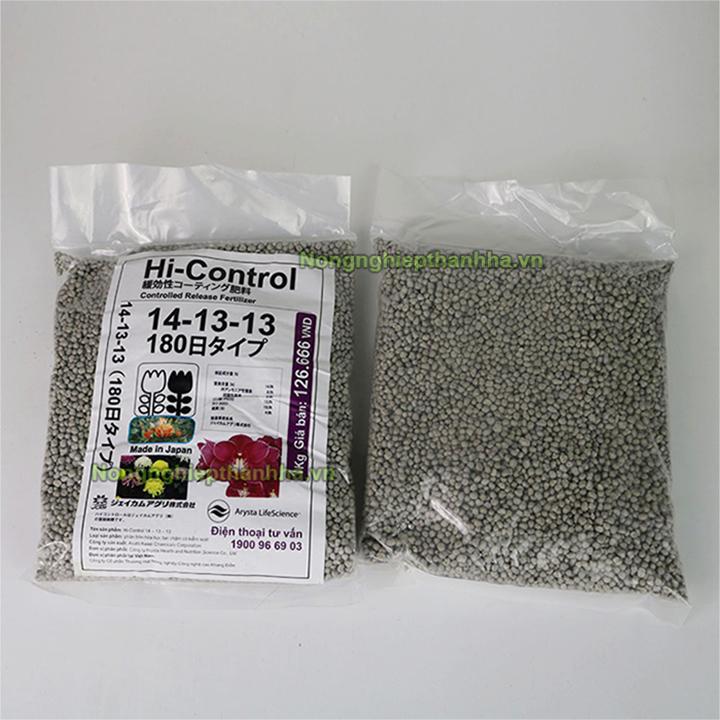Phân chì tan chậm Hi-Control  dùng cho hoa - Gói 1kg