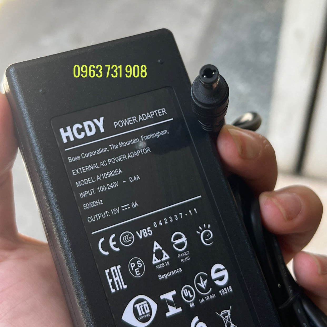 Sạc loa kéo 15v