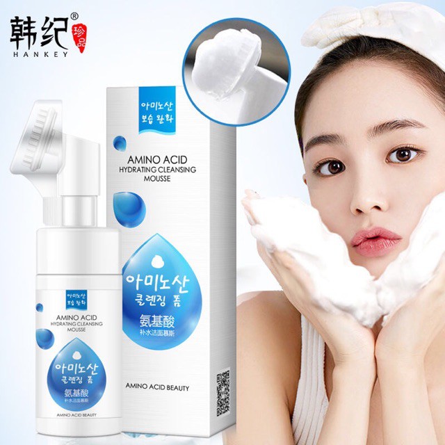 Sữa rửa mặt tẩy trang Amino Acid (kèm cọ)