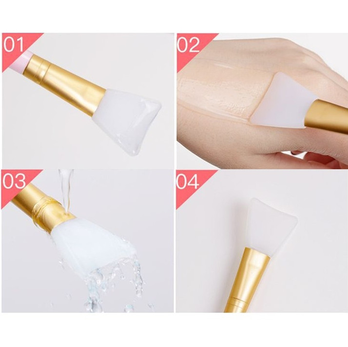 Cọ Đắp Mặt Nạ Đầu Silicon Mềm Mại