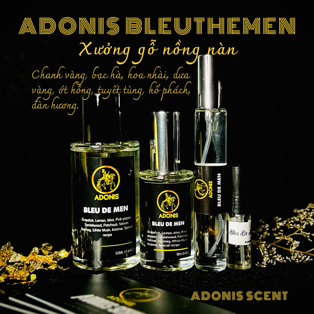 Nước hoa Adonis Bleu De Men – Lịch lãm và cuốn hút