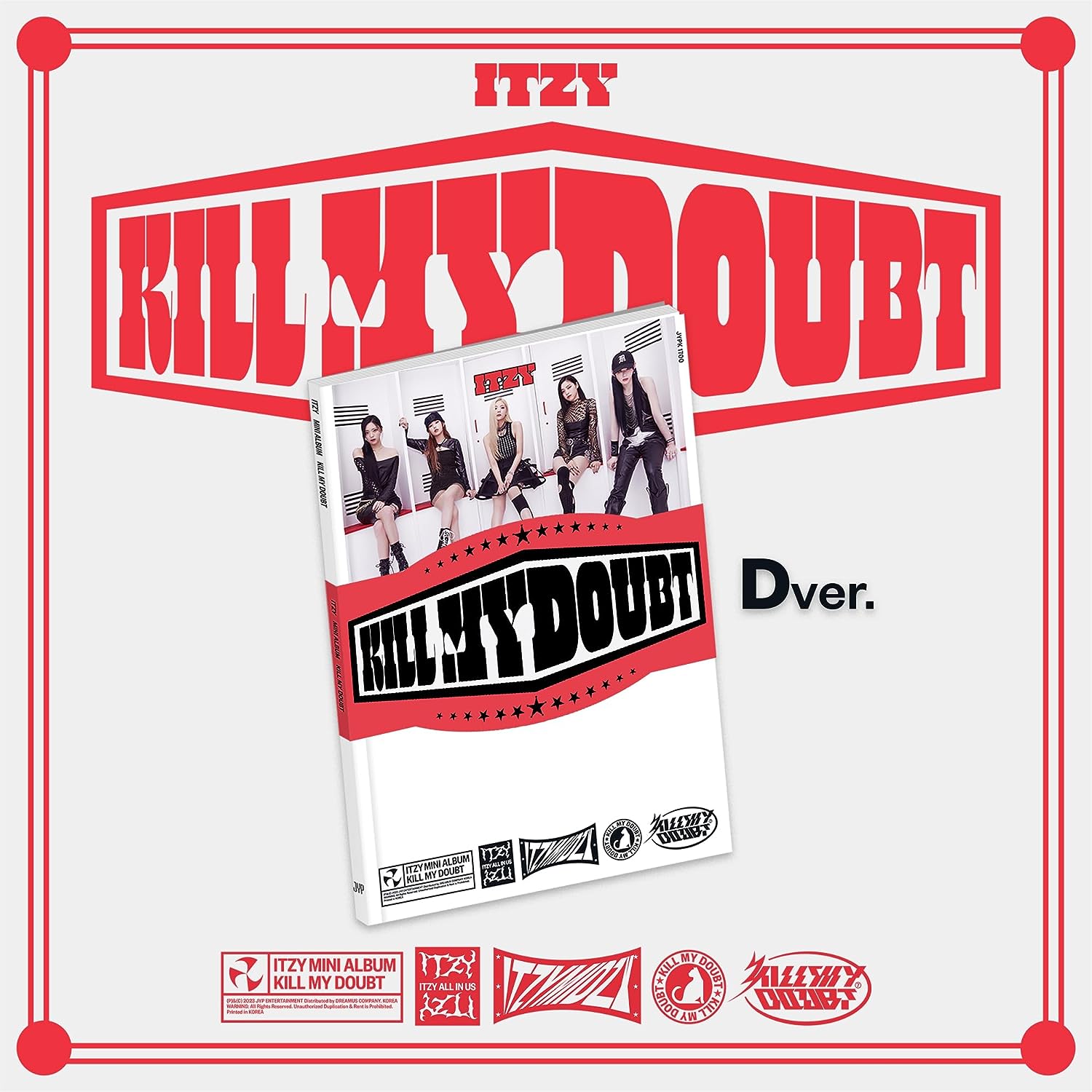 ITZY - KILL MY DOUBT Album - có sẵn Cửa hàng Kpop