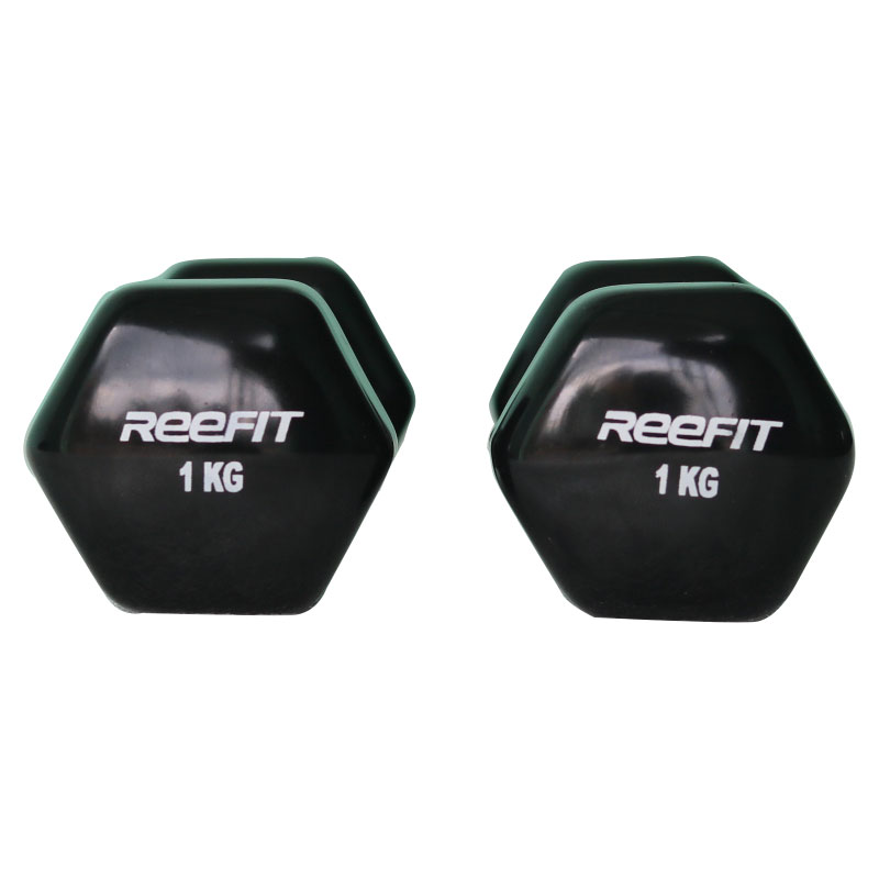 Bộ 2 tạ tay cao su 1kg Reefit
