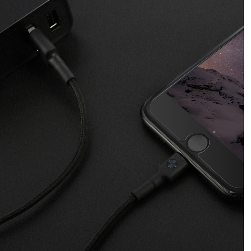 Cáp sạc nhanh ZMI AL803 Lightning, Dây Dù 1m