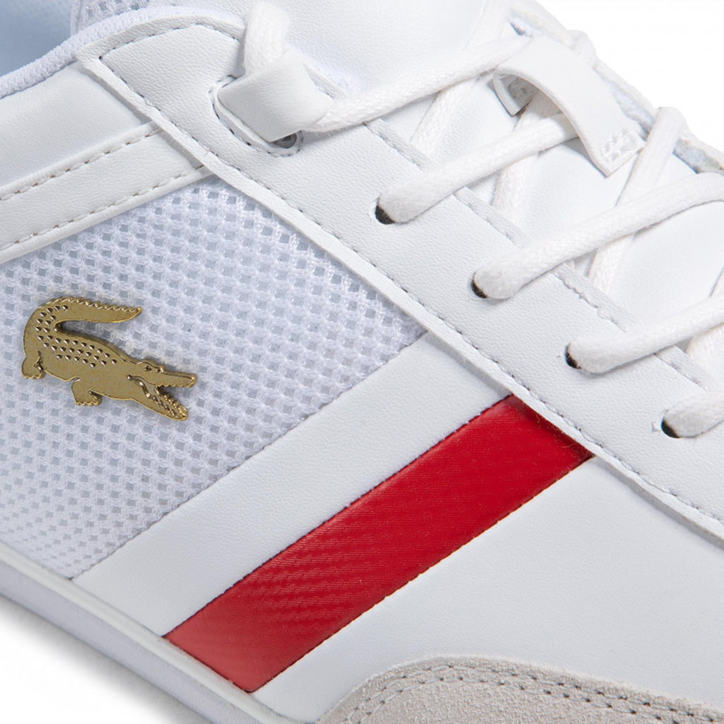 [FreeshipMAX] Giày Lacoste Giron 721 – Trắng/Đỏ