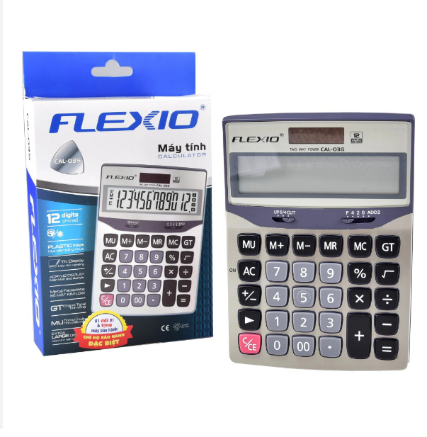 Máy tính TL FLEXIO CAL-03S - Máy tính 12 số