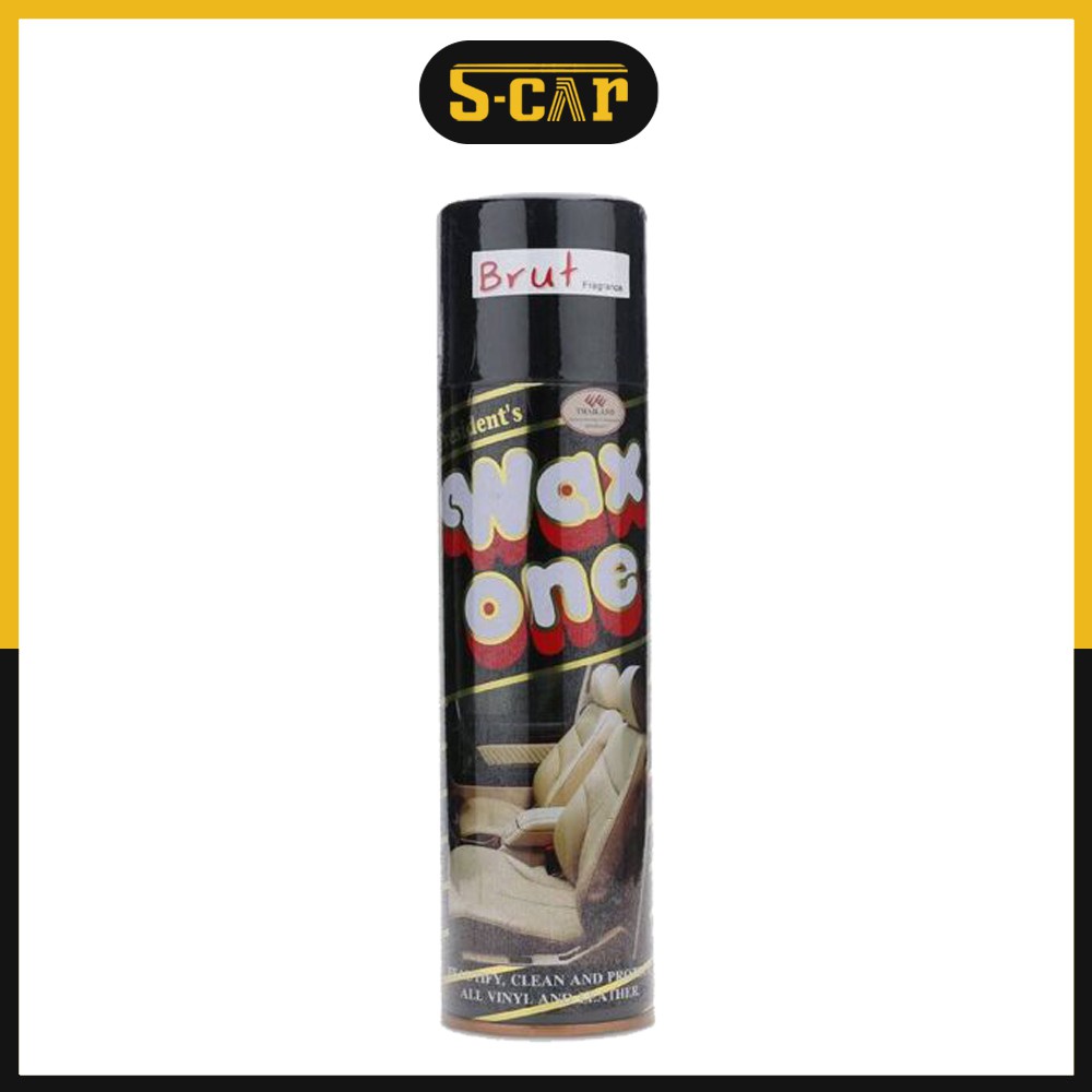 Xịt bóng da, taplo, nội thất ô tô Wax One (Thái Lan)