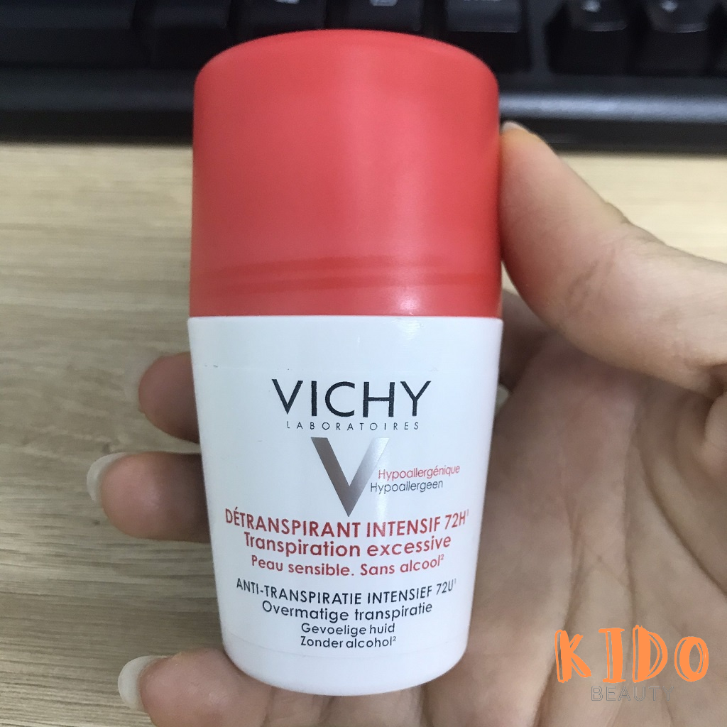 Vichy deodorant anti-despicant deodorant cap 24H Vichy 50ml underarm roller odor deodorant