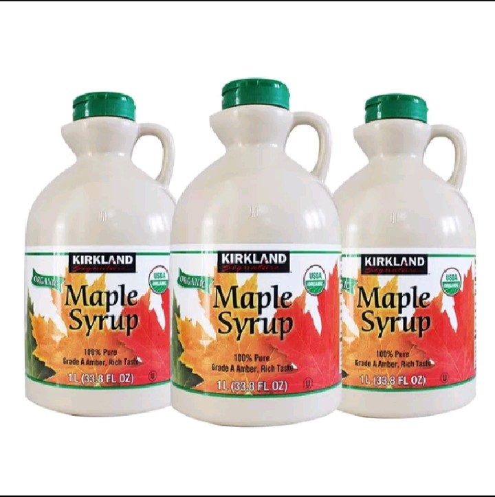 [Maple Syrup] Si rô cây phong hữu cơ 1 Lít - Kirkland