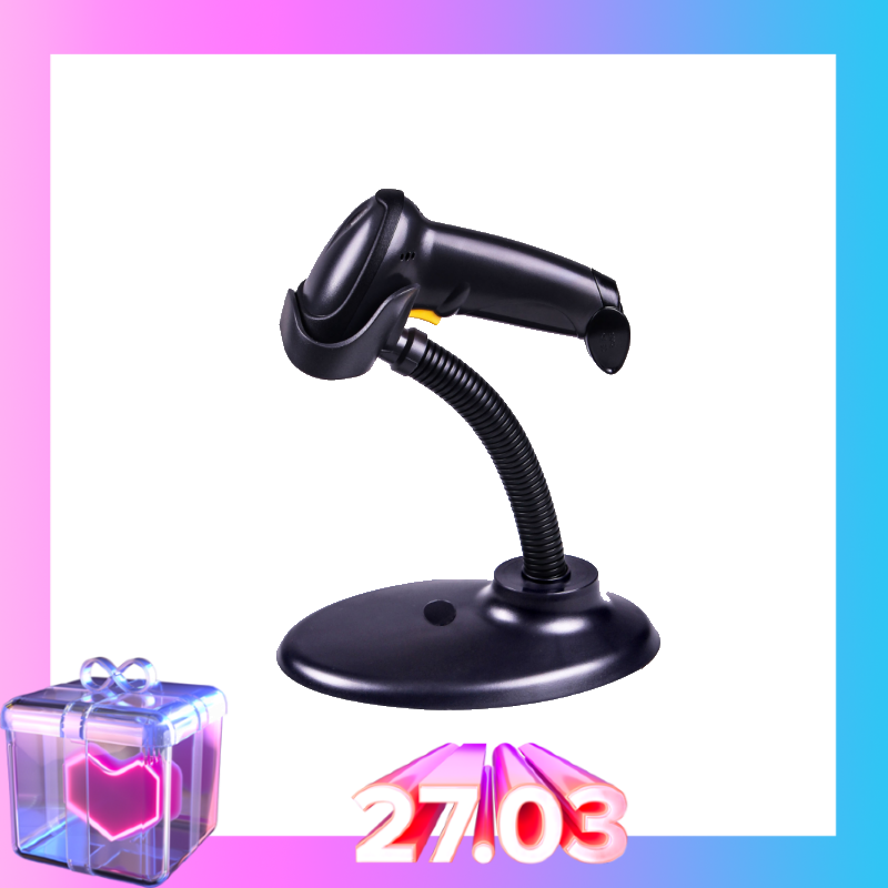 Máy quét mã vạch zonerich zq-ls6000ii kèm chân đế