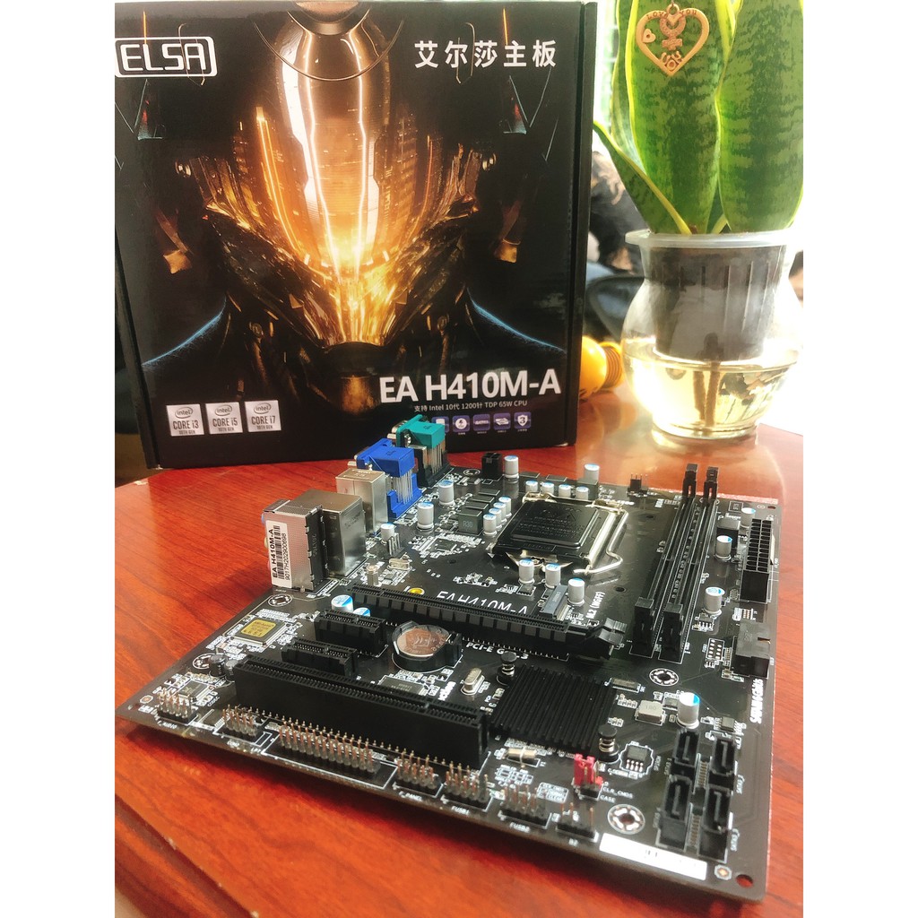Mainboard H410 ELSA mới full box- Bo mạch chủ