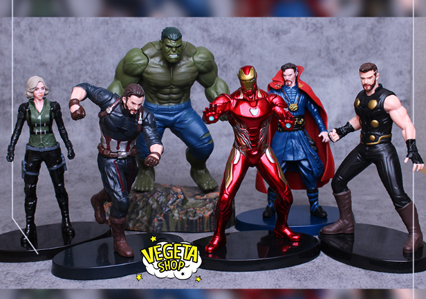 Marvel Avengers Bop Gloves Heroes 2 Piece Set Thor Hulk Iron Man Captain America 
