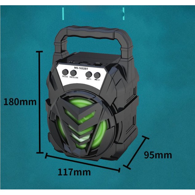 [HCM]Loa Bluetooth Xách Tay MS-1602BT