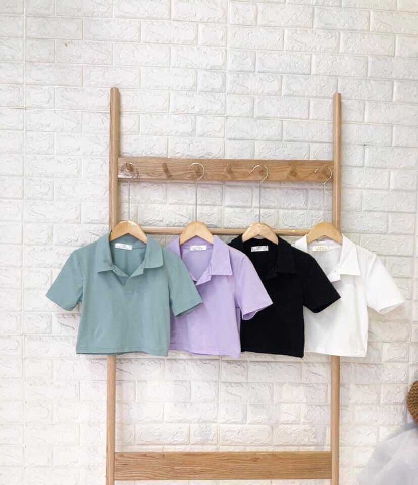 ÁO CỔ ĐỨC CROPTOP SIÊU XINH
