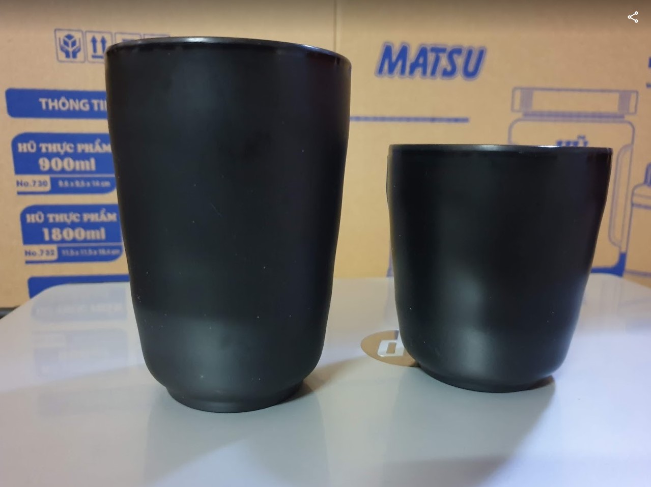 Ly trà đá nhựa Melamine Nhám (LY28N/LY31N)