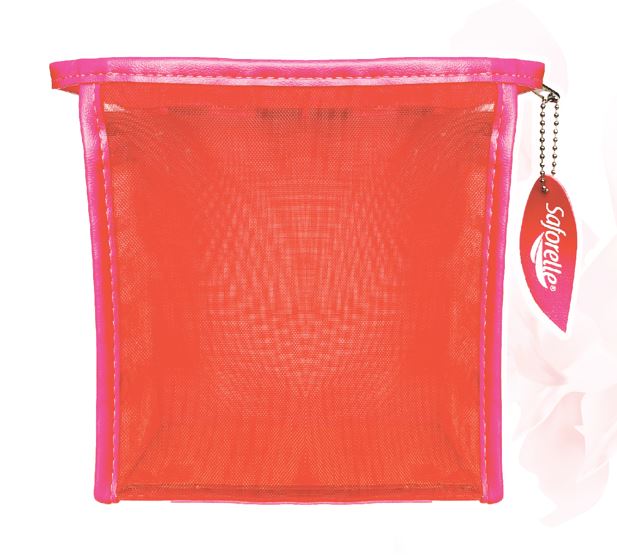 [Gift] bag mesh receptacles cosmetic saforelle