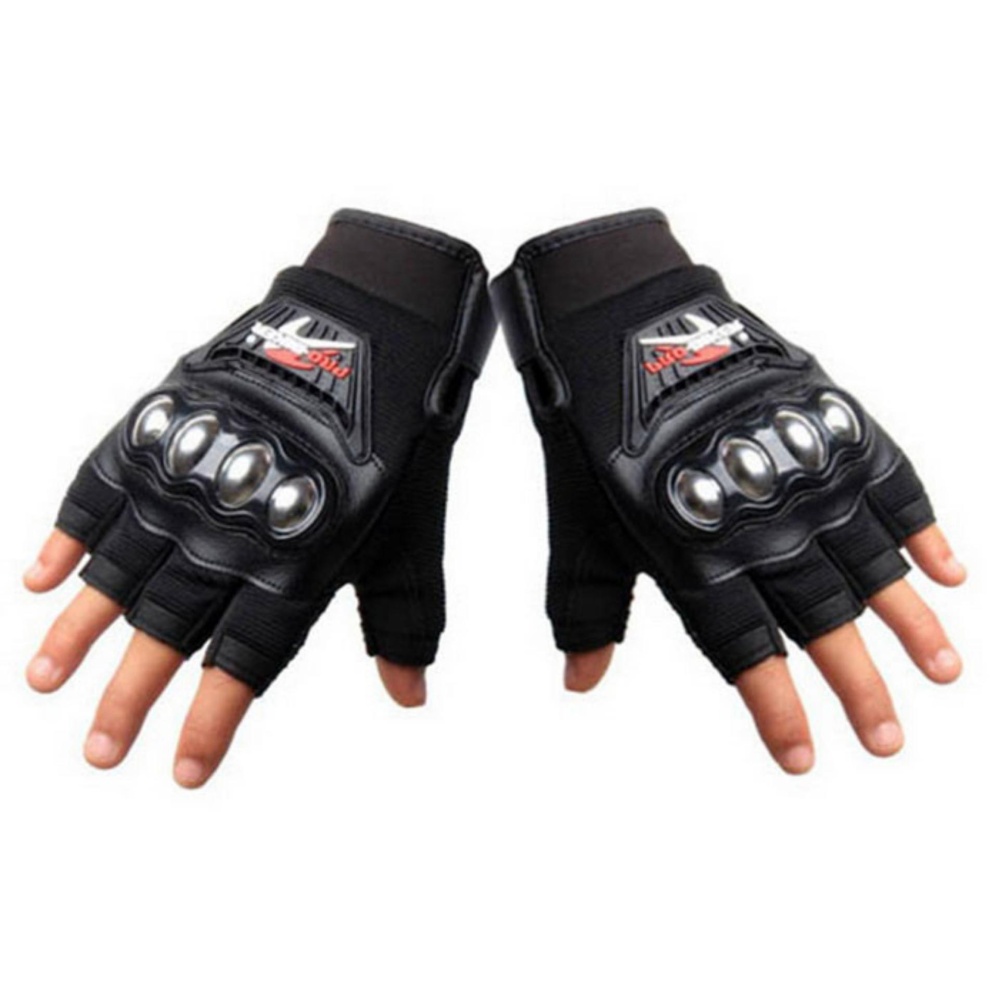 Găng tay Probiker hở ngón gù inox