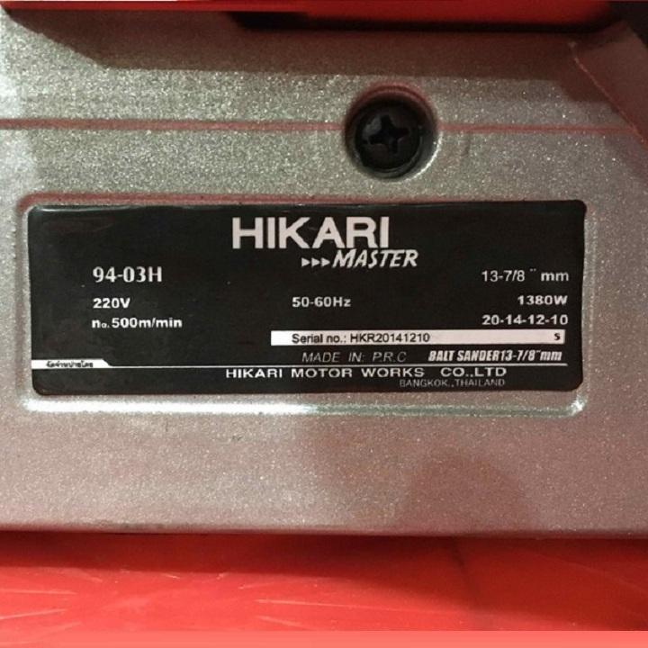 Máy chà nhám lô Hikari 94 - 03H