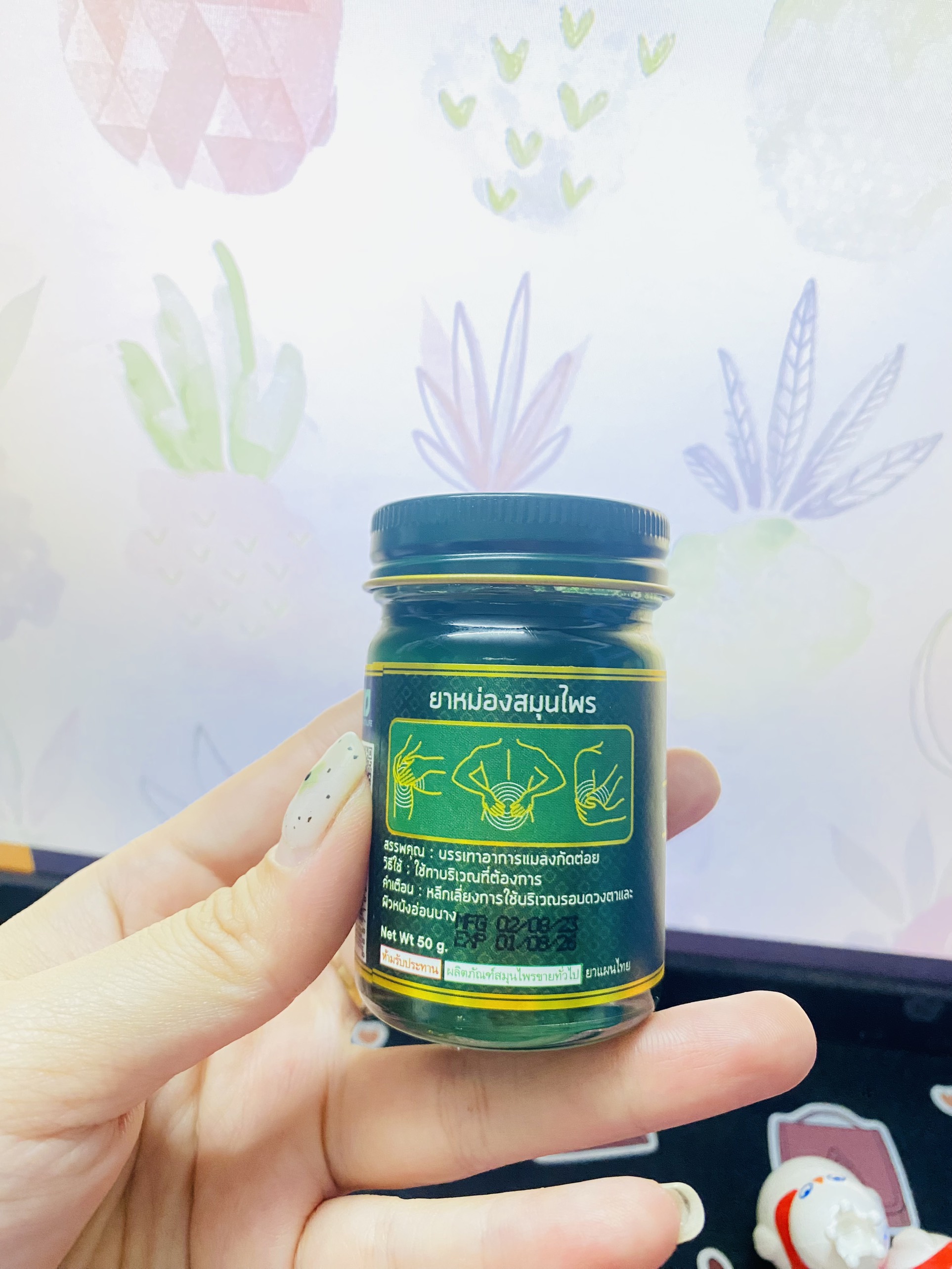 [COMBO 1 LỐC 6 LỌ] Hũ Dầu Cù Là Bồ Đề 50GR Thái Lan