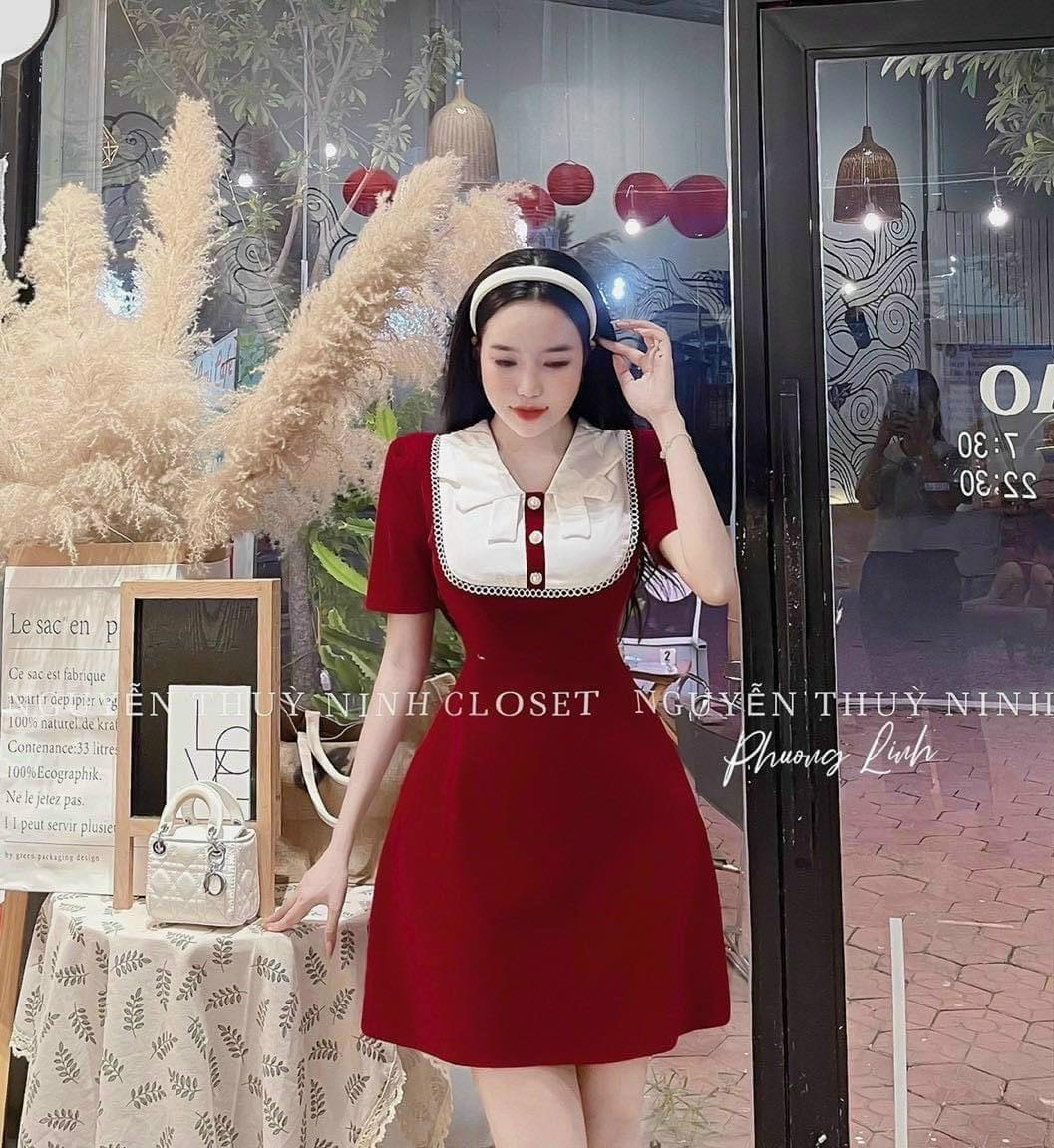 ĐẦM XÒE TIỂU THƯ DỰ TIỆC PHỐI REN SIÊU DỄ THƯƠNG