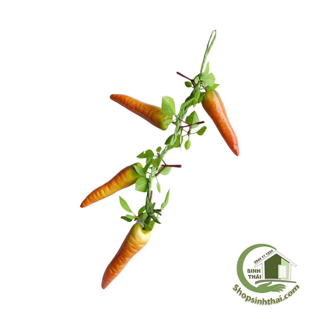 Dây củ cà rốt giả - Dây củ quả giả cao cấp [ Kho sỉ ]