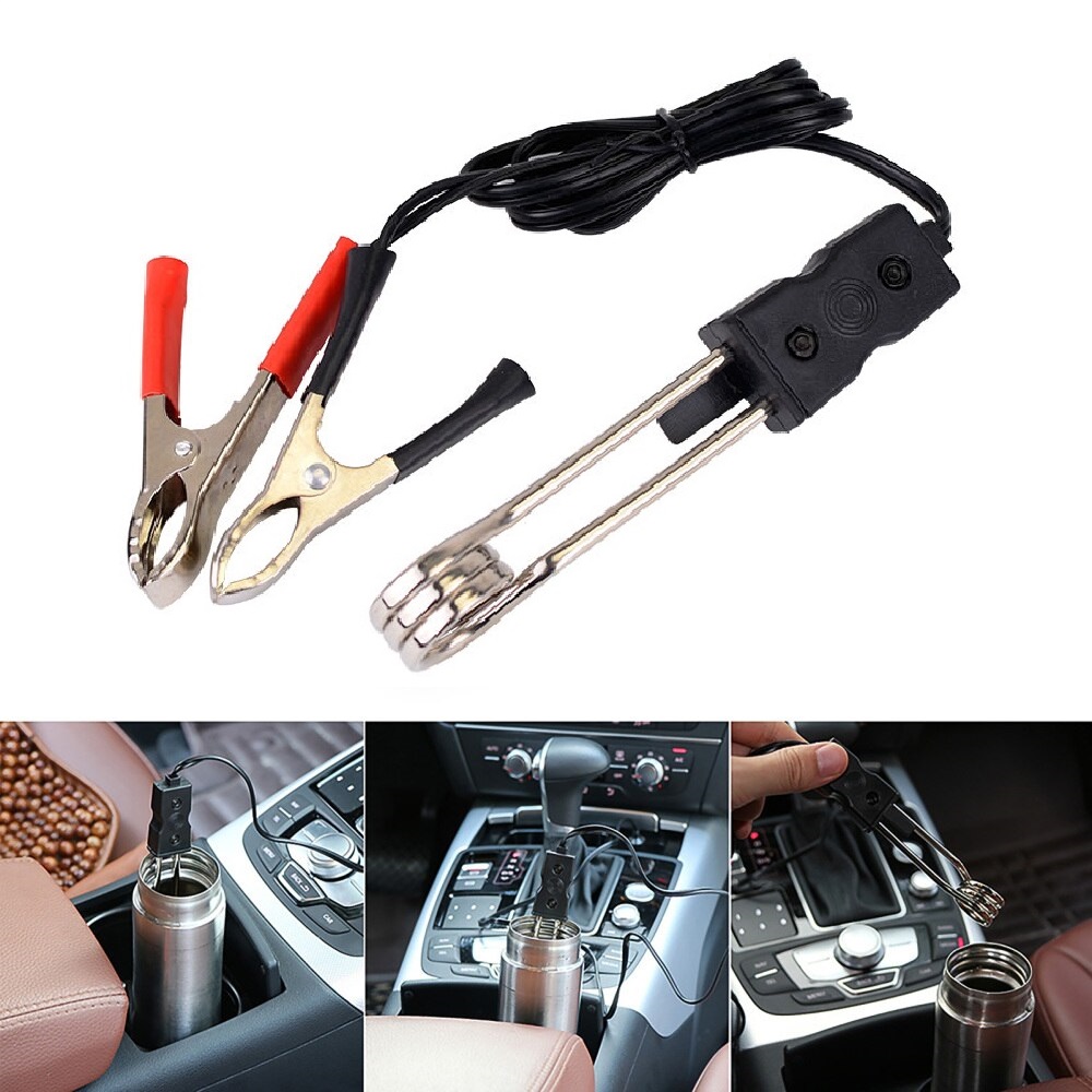 Lò xo đun nước kẹp bình ắc quy dùng cho ô tô, xe tải 12v 24v