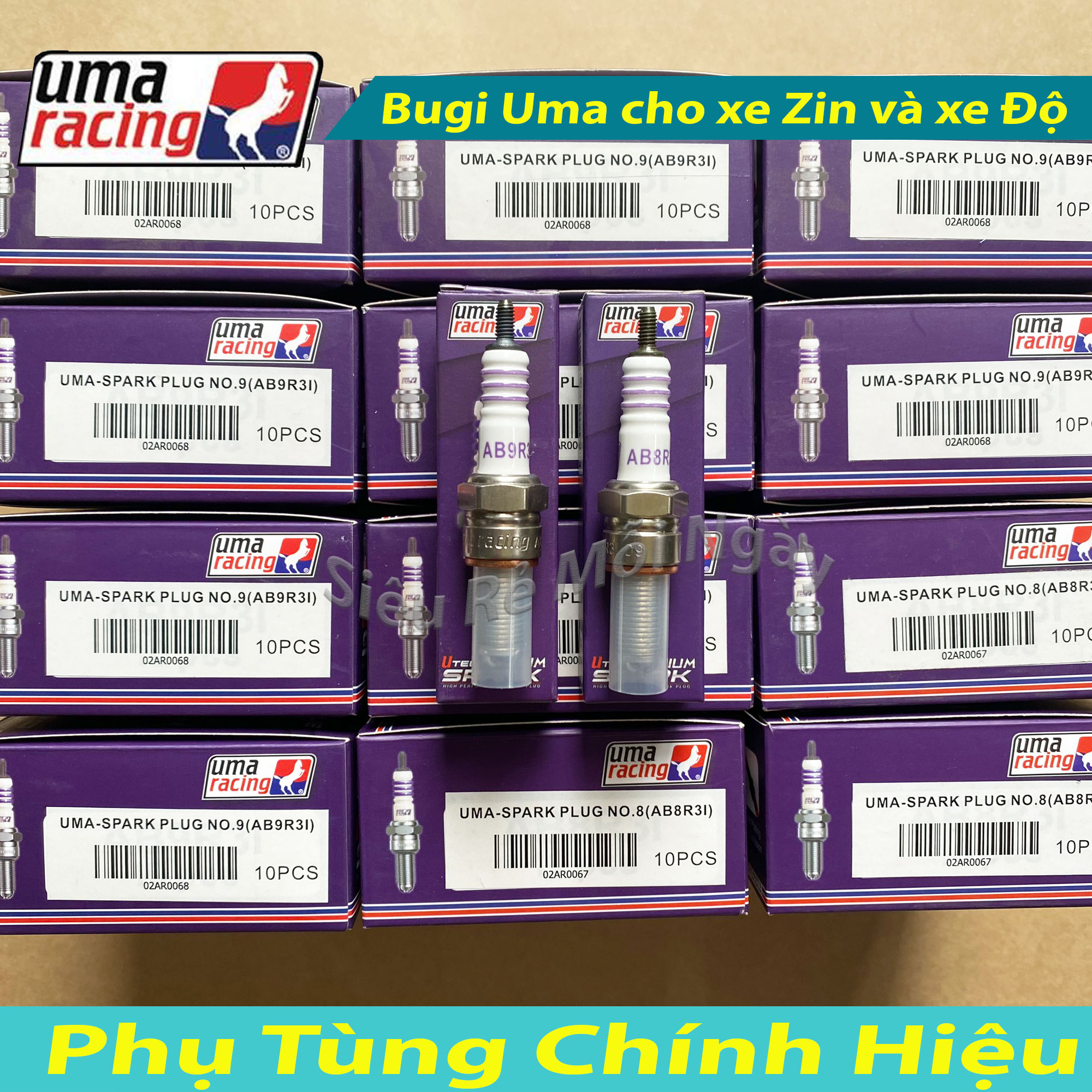 [HCM]Bugi UMA Racing Ba Chấu Dành Cho Xe Độ và Xe Zin