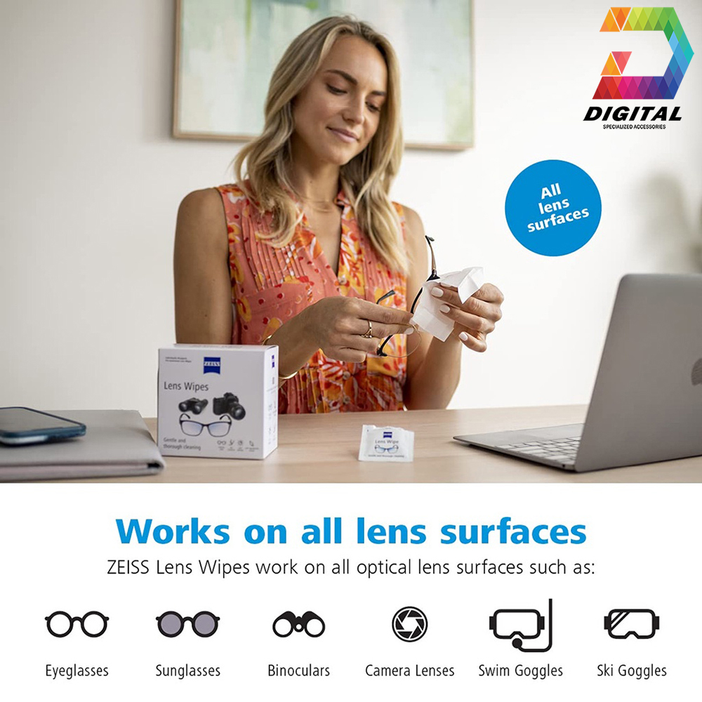 Combo 10 Khăn Lau Lens, Vệ Sinh Đồ Điện Tử Cao Cấp Carl Zeiss