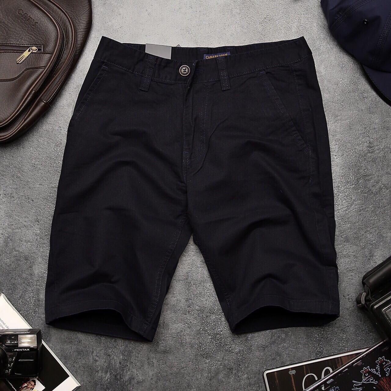 DK-Quần Shorts Nam Kaki