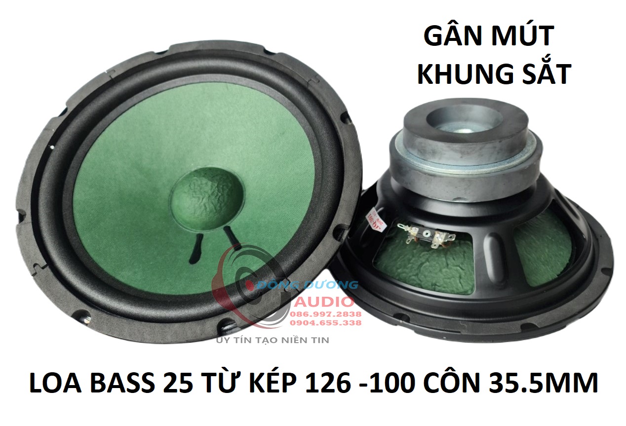 LOA BASS 25 BMB TỪ KÉP 126 - 100 - GIÁ 1 ĐÔI